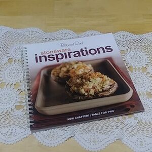 Pampered Chef Stoneware Inspirations Cookbook